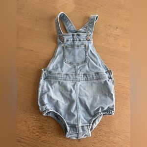 Little co Jean romper bubble size 24 months denim